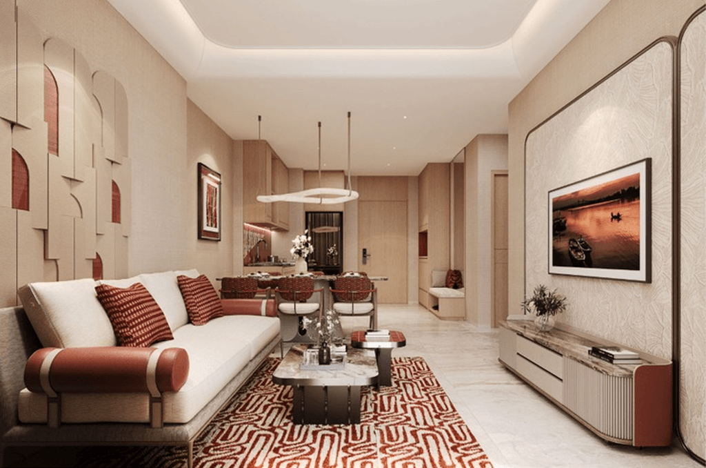 phoi canh noi that can ho 3 phong ngu sun glory residence 1